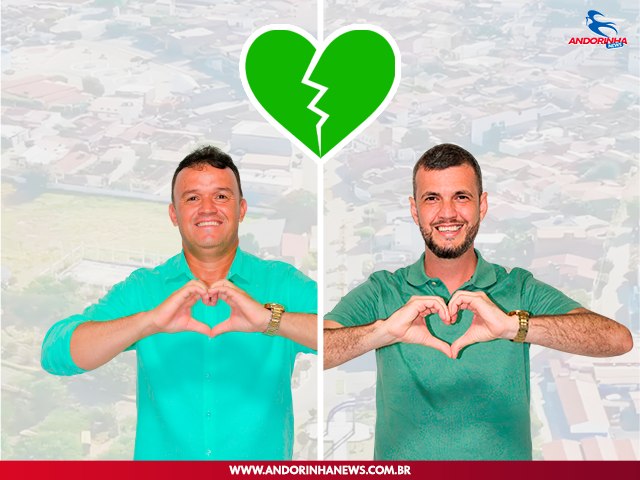Prefeito Adilberto e Vice Vagner Racham Grupo e Desfazem o Cora��o da Pol�tica em Andorinha