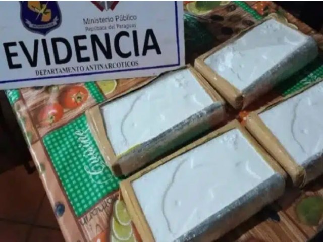 Brasileiro preso com 4 quilos de cocana em Pedro Juan Caballero
