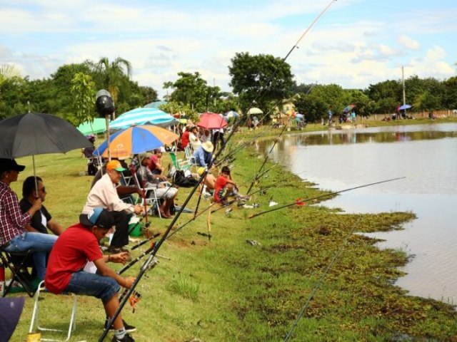 Prefeitura de Dourados libera pesca no Parque do Lago para Semana Santa