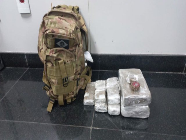 PF prende homem por trfico de drogas no aeroporto de Manaus