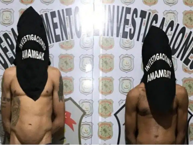 Procurados pela Justia brasileira so presos no Paraguai
