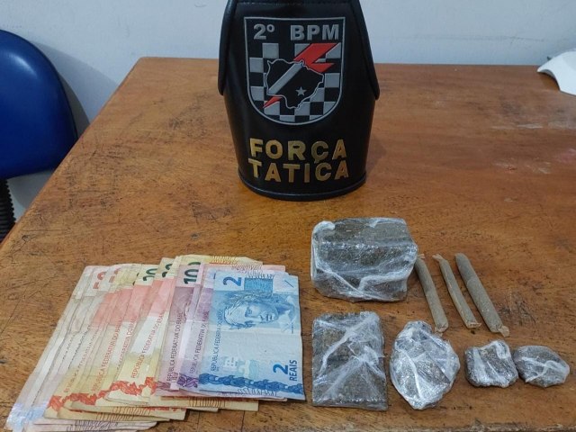 Polcia Militar prende autor de trfico de drogas em Trs Lagoas