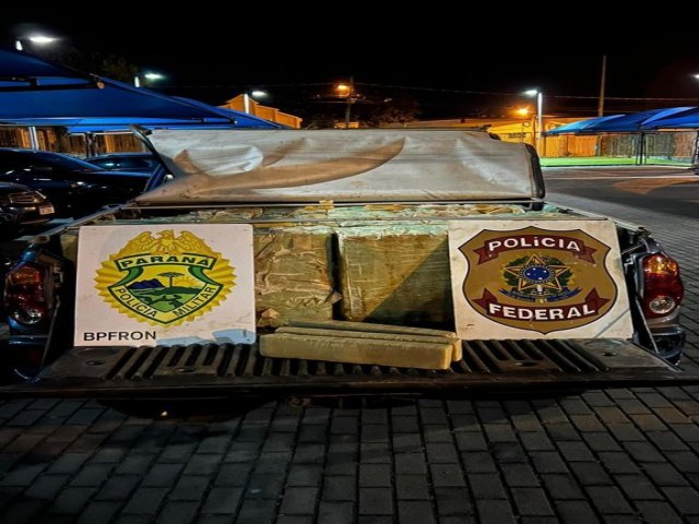 Polícia Federal e BPFRON apreendem mais de quatro toneladas de drogas em Marechal Cândido Rondon