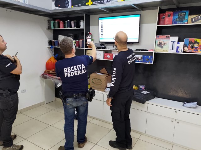 Polcia Civil apreende produtos contrabandeados em Campo Grande