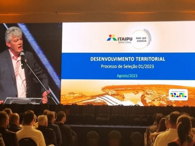 Dourados participa do lançamento do programa Itaipu Mais que Energia