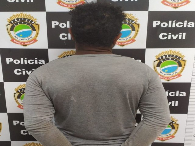 Polcia Civil prende em Miranda, homem que importunou sexualmente uma adolescente