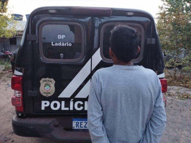 Polcia Civil prende investigado em Ladrio por descumprimento de medida protetiva de urgncia