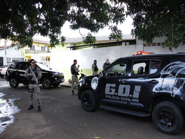 Polcia Civil cumpre mandado de priso em Campo Grande