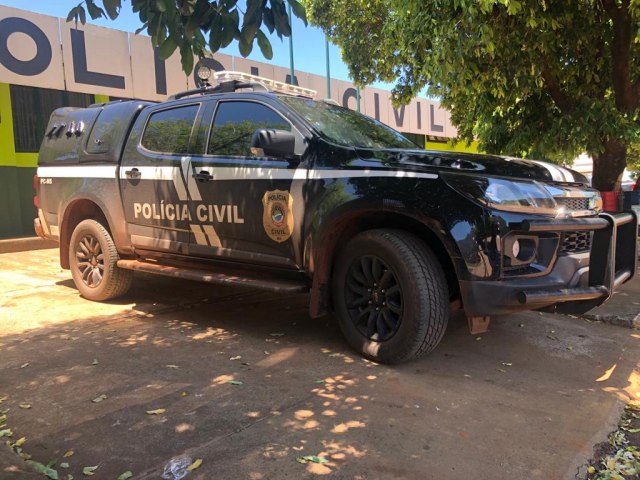 Polcia Civil cumpre mandado de priso preventiva em Itaquira