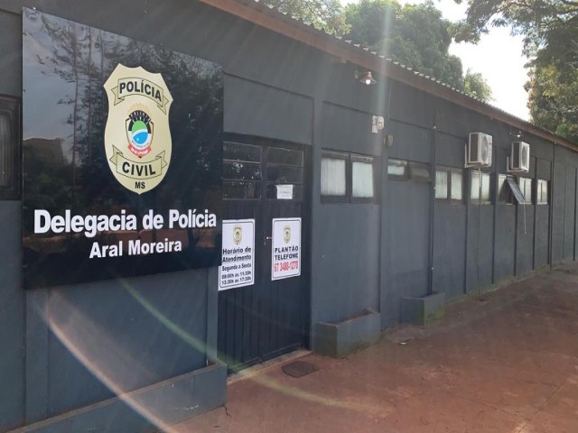 Polcias Civil e Militar trabalham em conjunto para prender indivduo por diversos crimes em Aral Moreira