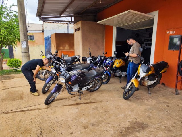 Polcia Civil apreende duas motocicletas com sinais identificadores adulterados