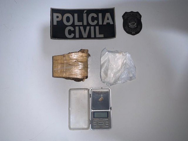 Polcia Civil desmantela ponto de trfico de drogas na Vila Industrial de Aral Moreira
