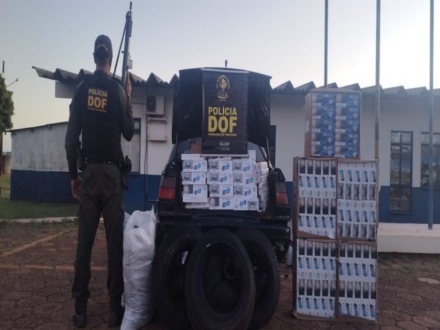Mais de 45 mil em produtos ilegais so apreendidos pelo DOF em Maracaju