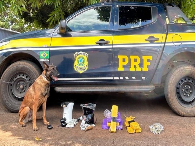 Em ao conjunta, PRF e Correios apreendem maconha e haxixe dentro de encomendas em Campo Grande (MS)