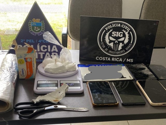 Operao policial resulta em prises e apreenses por trfico de drogas em Costa Rica