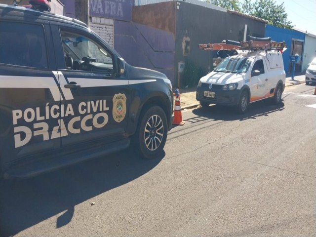 Polcia Civil prende homem por posse irregular de munio, adulterao de sinal identificador de veculo e furto de energia eltrica, em Campo Grande