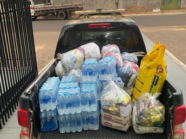 Polcia Civil arrecada diversos donativos para vtimas das inundaes do Rio Grande do Sul