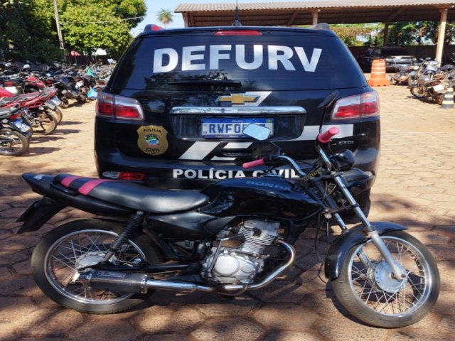 Polcia Civil deflagra operao que busca apreender motocicletas subtradas por uma organizao criminosa em Campo Grande