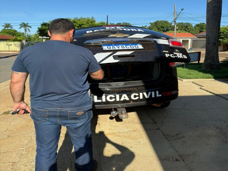 Polcia Civil prende foragido da justia em Bataypor