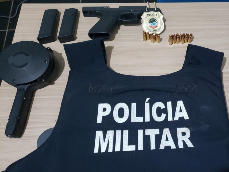 Dois so presos por disparo de arma de fogo em Itaquira