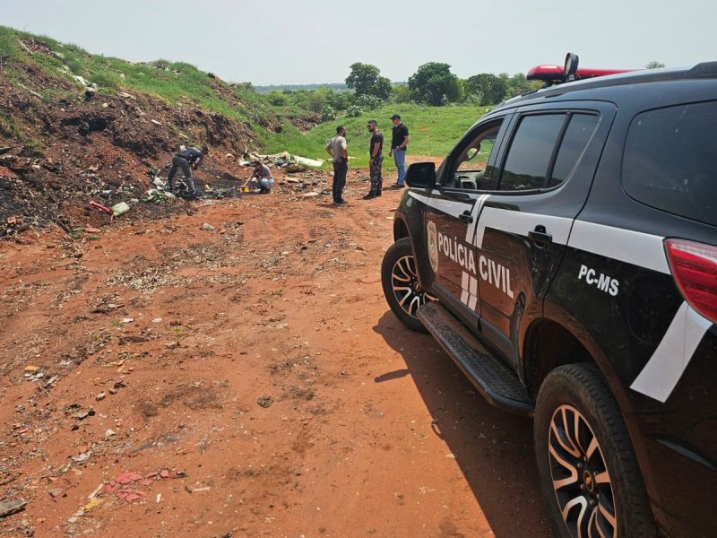 Polcia Civil conclui investigao sobre latrocnio com ocultao de cadver ocorrido em Nioaque