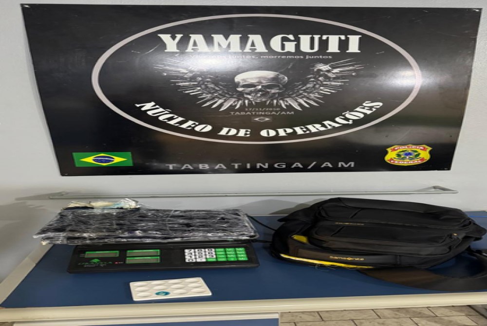 PF prende passageira por tr�fico de drogas no Aeroporto Internacional de Tabatinga/AM
