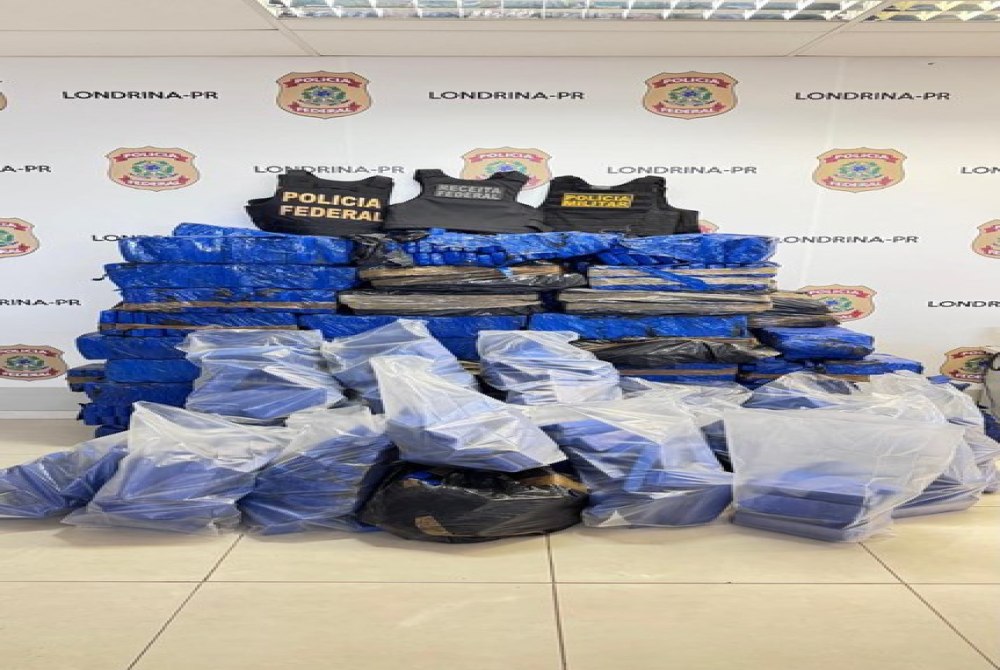 A��o conjunta entre Policia Militar, Receita Federal e Policia Federal resulta na apreens�o de grande quantidade de maconha em Camb�/PR