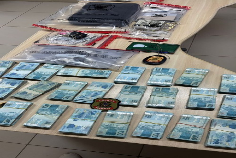 PF prende duas pessoas por lavagem de dinheiro