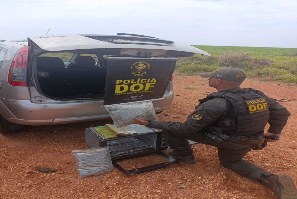 DOF apreende drogas que estavam ocultadas em forno el�trico 