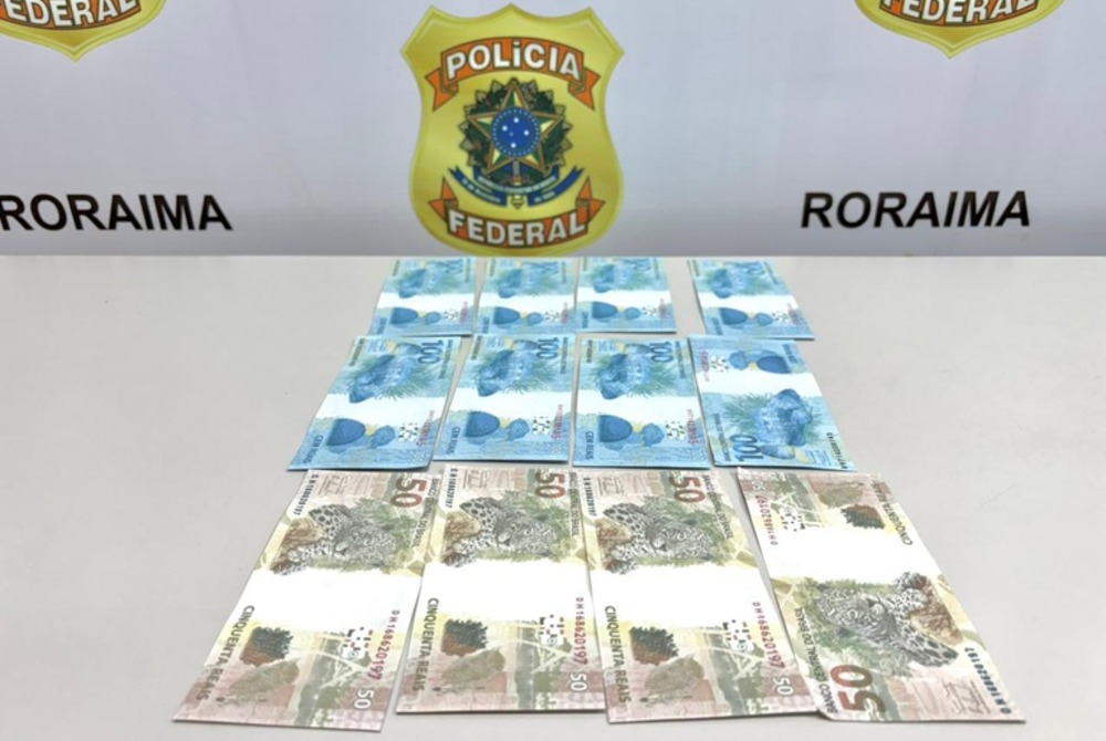 PF prende homem por crime de moeda falsa em Roraima