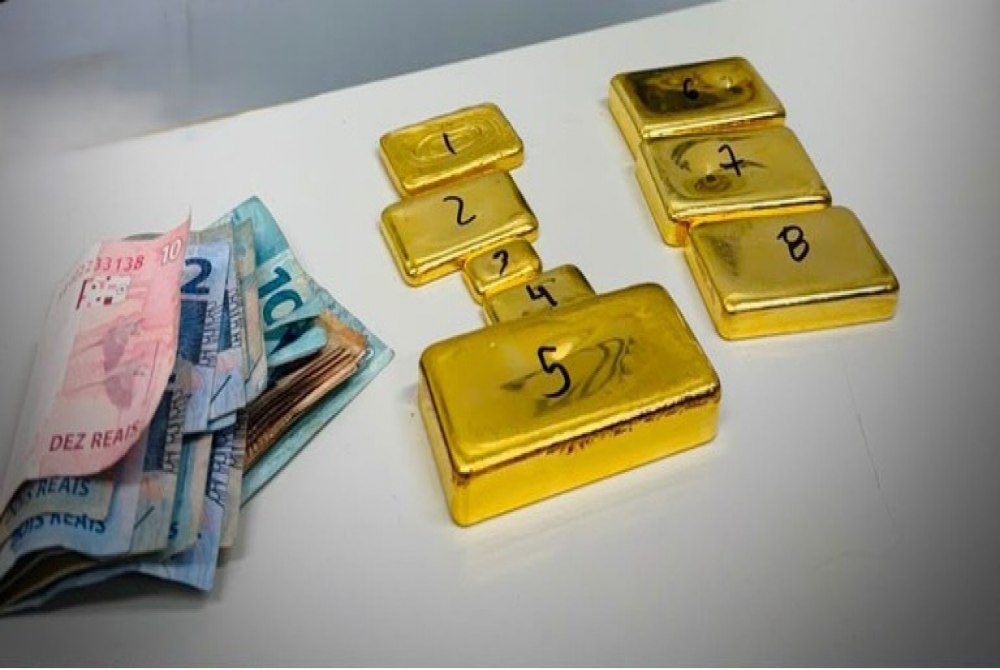 PF apreende 3,7 kg de ouro em opera��o em terra ind�gena