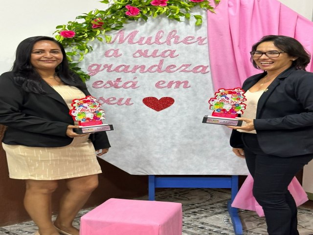 Reziane Barros e Alice Rocha so homenageadas na Cmara de vereadores de Mncio Lima