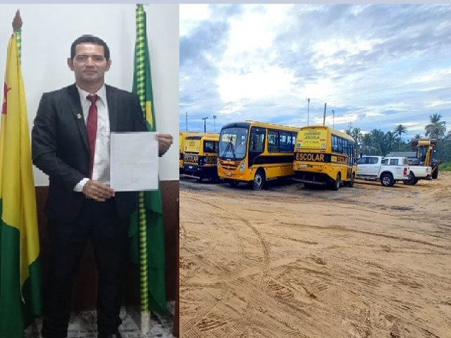 Vereador Evandro cobra do prefeito Isaac construo de garagem para veculos da prefeitura