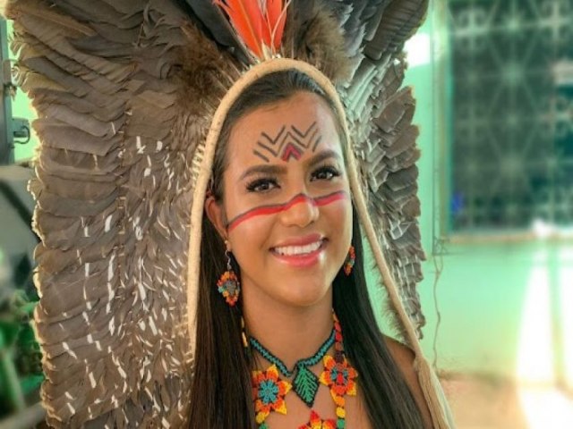 Acreana de Tarauac, Iris Mayara  finalistas do concurso Miss Beleza Ancestral 2023