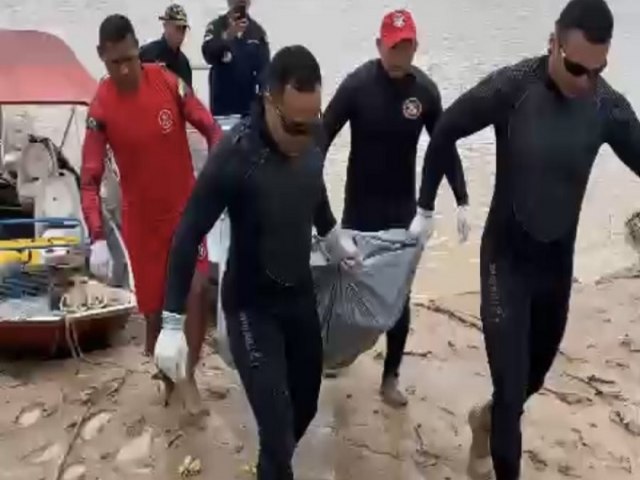 Corpo de Bombeiros localiza corpo de jovem que se afogou no Rio Ma