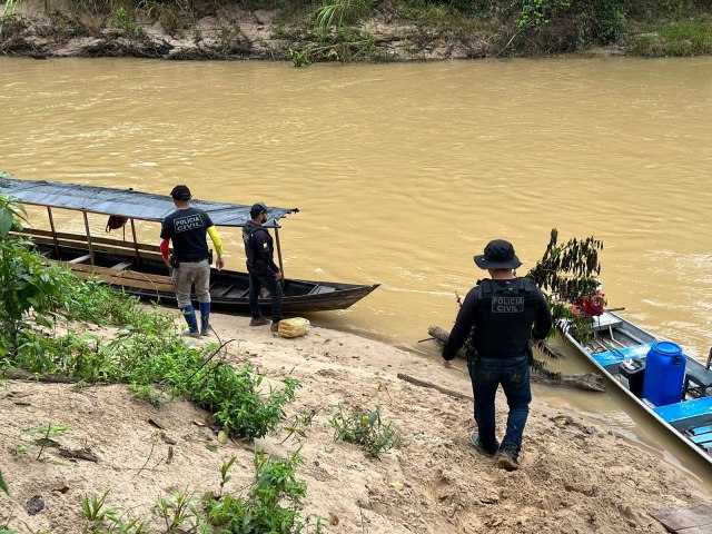 Polcia Civil prende acusado de estupro de vulnervel que aterrorizava comunidade em Tarauac