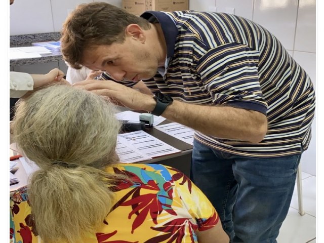 681 moradores de Mncio Lima receberam atendimento geral de oftalmologia totalmente gratuito