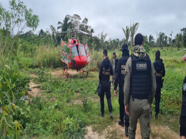 PF e ICMbio deflagram operao contra desmatamento ilegal e invaso de terras pblicas no Acre