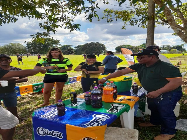 Marazona participa da abertura do maior torneio interbairro de Mncio Lima