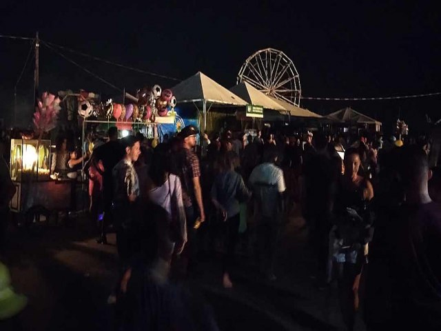 Segunda noite de Expoacre Juru tem apago