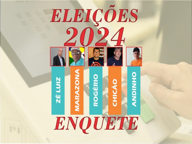 Andinho, Z Luiz, Chico, Marazona ou Rogrio: se as eleies para a prefeitura de Mncio Lima fossem hoje, em quem voc votaria?