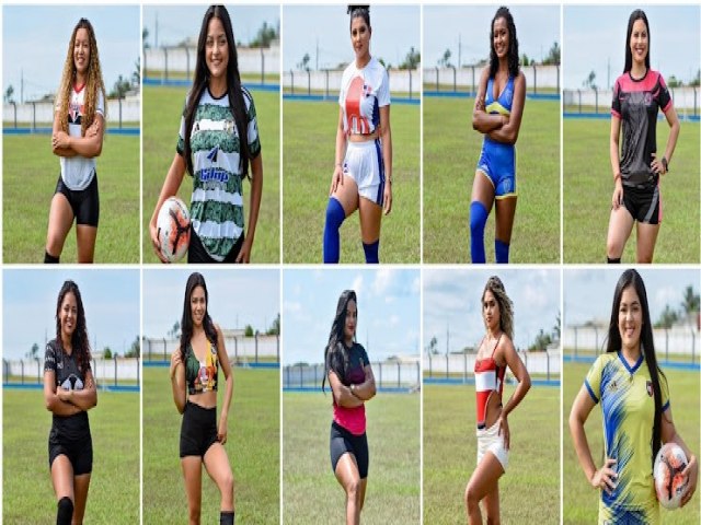 Conhea as Musas do Campeonato de Futebol de Mncio Lima