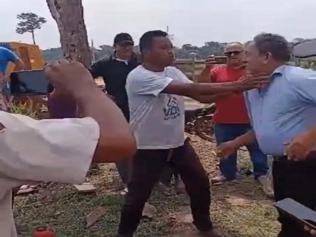 Prefeito  agredido por morador durante vistoria em ramal no interior do AC