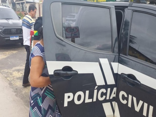 Polcia Civil do Acre prende mulher acusada de cumplicidade em caso de estupro de vulnervel