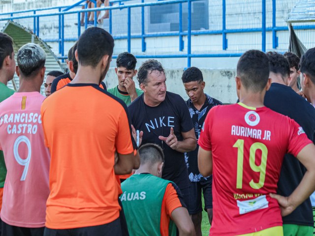 Jogadores e comisso tcnica de Mncio Lima reforam o Nuas na preparao para o Campeonato Acreano 2024