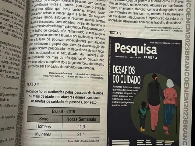 PF investiga vazamento da redao do Enem 2023 em redes sociais