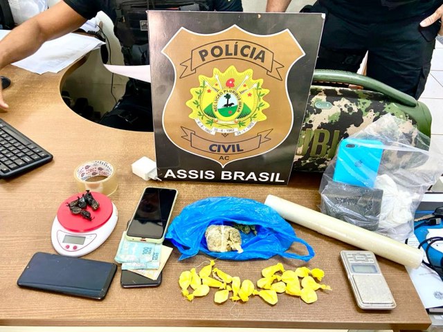 Operao Policial em Assis Brasil resulta na priso de quatro indivduos ligados a organizao criminosa