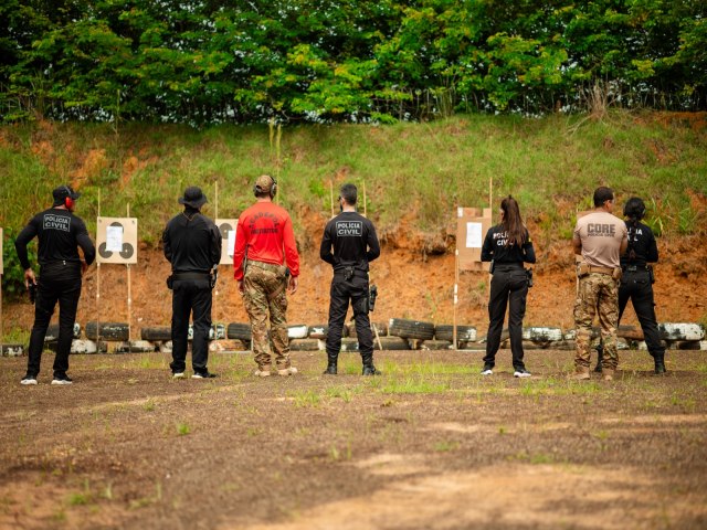 Polcia Civil do Acre promove 34 edio do Curso Clnica de Pistola para seus policiais