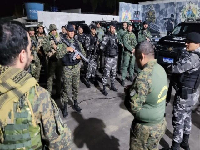 Operao integrada da Segurana em Cruzeiro do Sul tem aes terrestres e reas