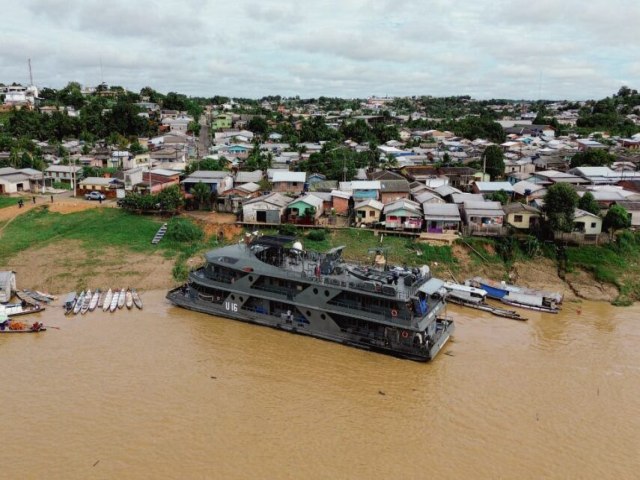 Com o apoio do Estado e prefeituras, navio-hospital deve atender cerca de 20 mil ribeirinhos no Juru